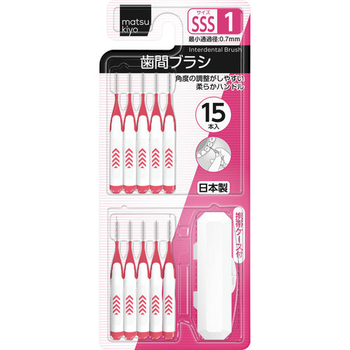 matsukiyo 牙線棒 (15支) SSS  |獨家商品|個人護理|口腔護理
