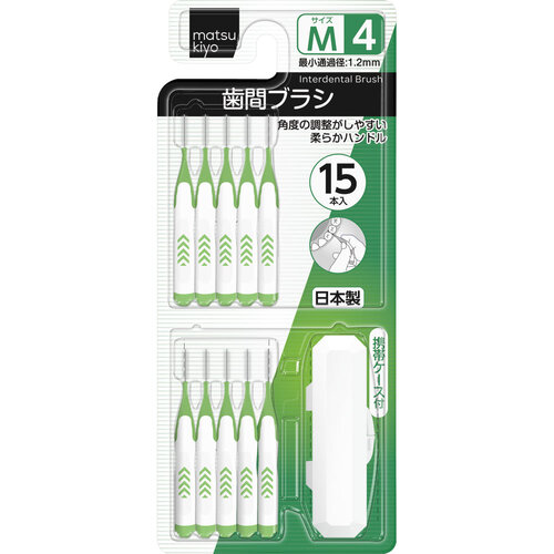 matsukiyo 牙線棒M (15支)  |獨家商品|日用品|口腔護理