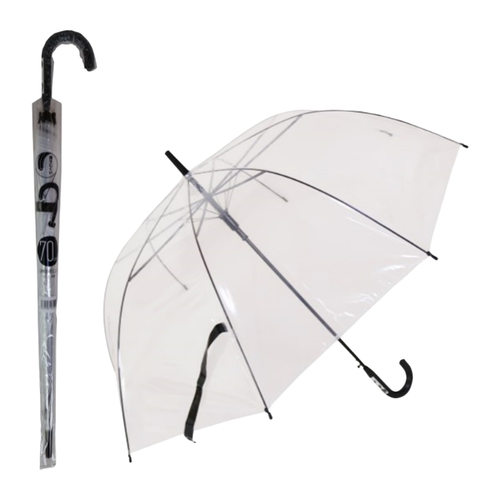 matsukiyo 透明塑膠長傘 70cm產品圖