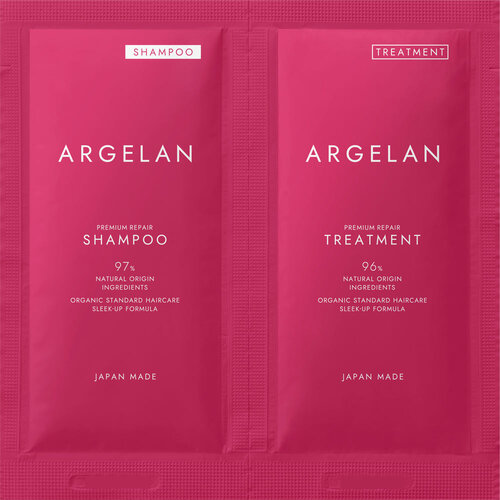 ARGELAN 修護滋養極萃精油洗髮乳＆潤髮乳一日試用裝  |獨家商品|個人護理|頭髮護理