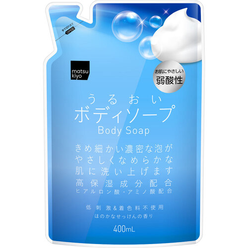 matsukiyo 弱酸性保濕沐浴露 梘香 (補充裝)  |獨家商品|護膚品|身體護理