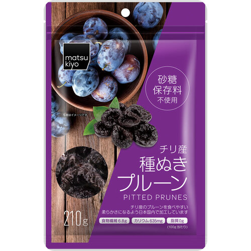 matsukiyo 無核西梅乾 210g  |獨家商品|食品|零食及甜點