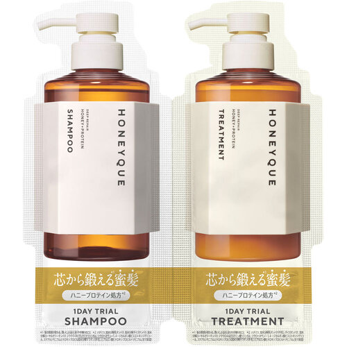 HONEYQUE 深層修護 蜜糖蛋白 洗髮護髮一日試用裝  |獨家商品|個人護理|頭髮護理