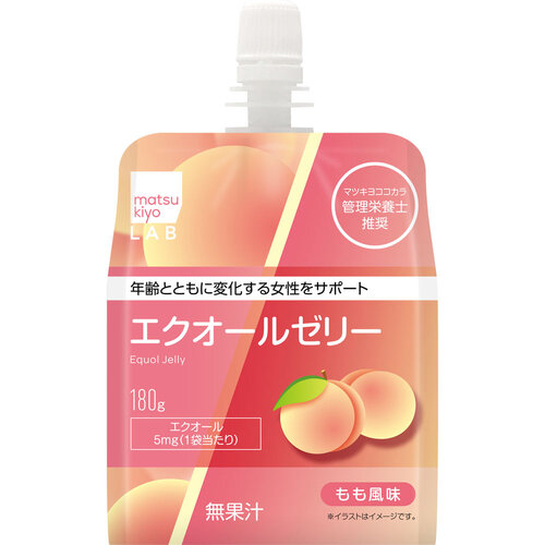 matsukiyo LAB 雌馬酚 果凍飲品 桃味產品圖