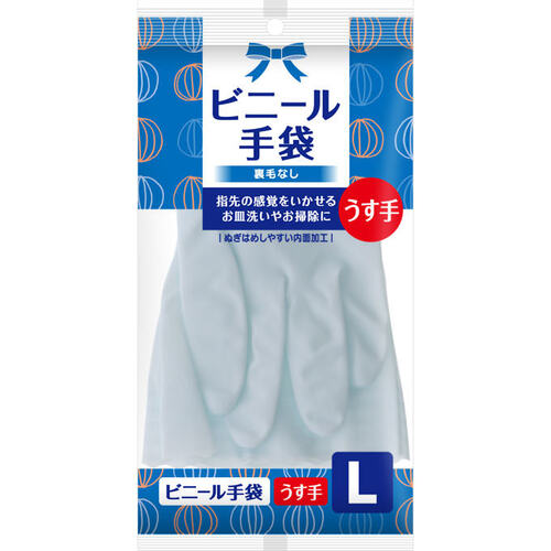 matsukiyo 家務專用手套 薄型 L (白色)  |獨家商品|日用品|廚房用品