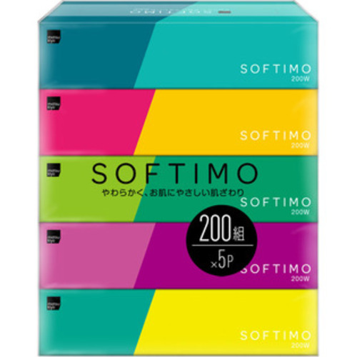 MK SOFTIMO盒裝面紙(5盒裝)  |獨家商品|日用品|家居用品