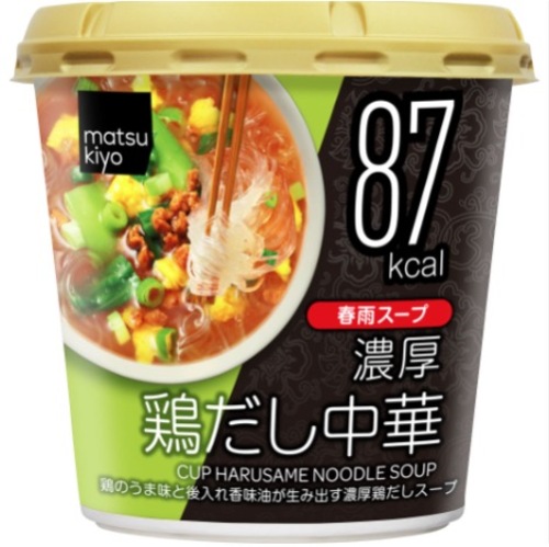 matsukiyo 杯裝粉絲 - 中式雞湯味  |獨家商品|食品|麵食及調味醬料