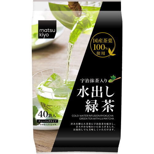 matsukiyo  綠茶 含宇治抹茶 40包  |獨家商品|食品|飲品及甜點